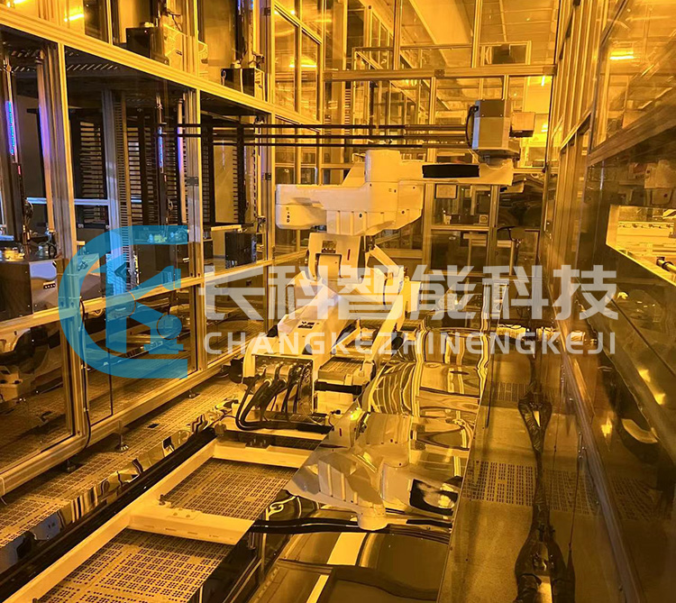 CF inline線體安川ROBOT移機復原 CF inline線體安川ROBOT移機復原